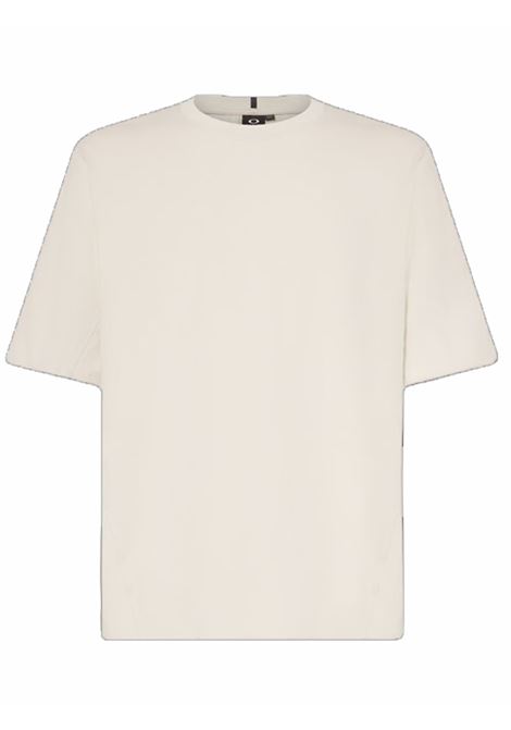 t-shirt latitude flight uomo verde avorio OAKLEY | FOA40682568S