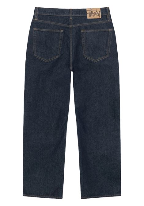 new classic jeans denim uomo rinsed indigo STÜSSY | 1166720737