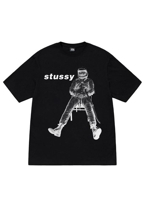 t-shirt astonaut uomo nera STÜSSY | 19051070001