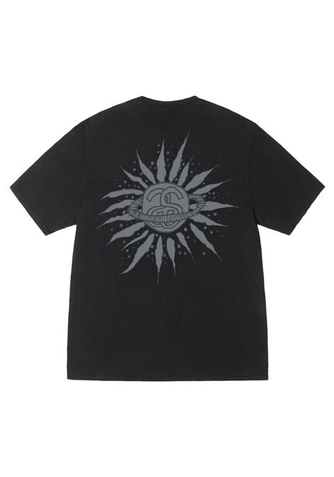 t-shirt look beyond pig dyed uomo nera STÜSSY | 19051110001