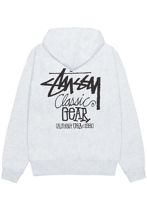 classic gear hood uomo grigia STÜSSY | 19250840062