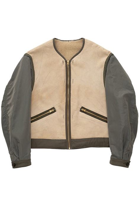 giacca iris sheepskin uomo grigia VISVIM | 0125105013031GREY