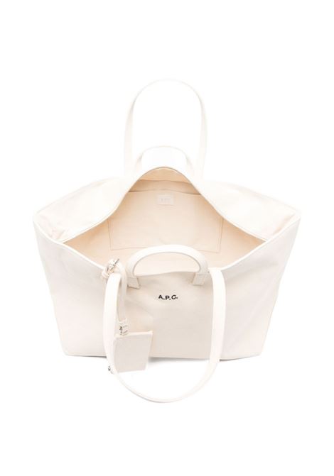 borsa le drummer toiler bag donna ecru APC | COHMP-F67046AAD