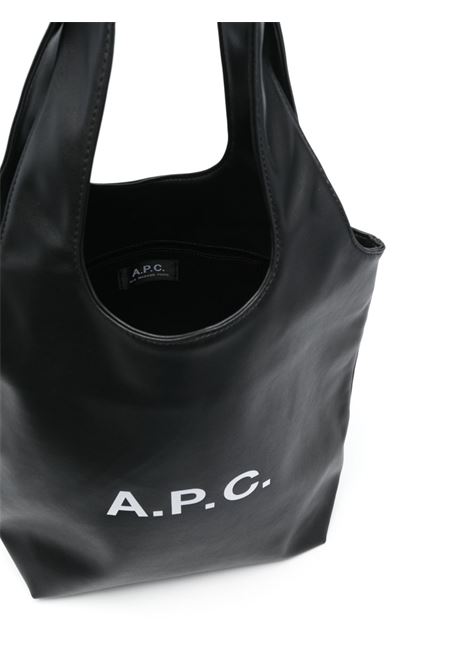 borsa ninon small tote donna nera APC | PUAAT-M61861LZZ