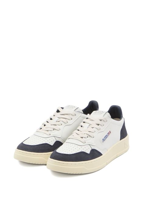 sneakers medalist low aulm ft07 uomo bianche e blu AUTRY | AULMFT07
