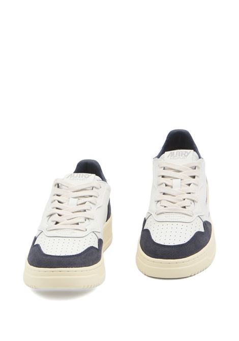 sneakers medalist low aulm ft07 uomo bianche e blu AUTRY | AULMFT07