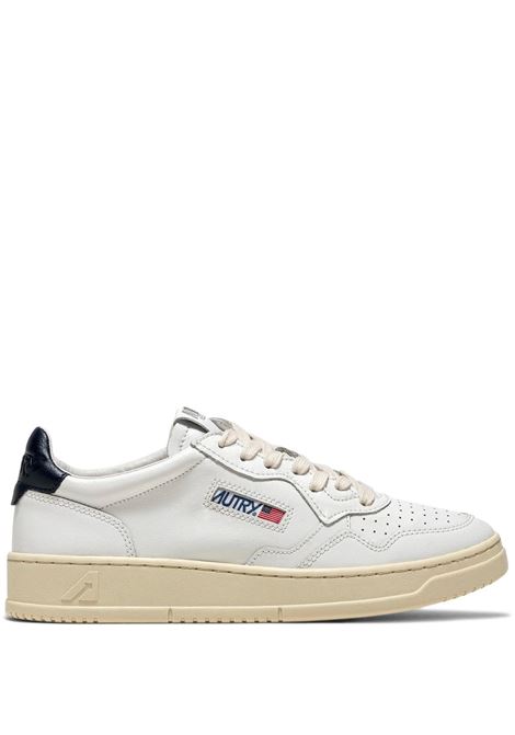 sneakers medalist low aulm ll12 uomo bianche e navy AUTRY | AULMLL12