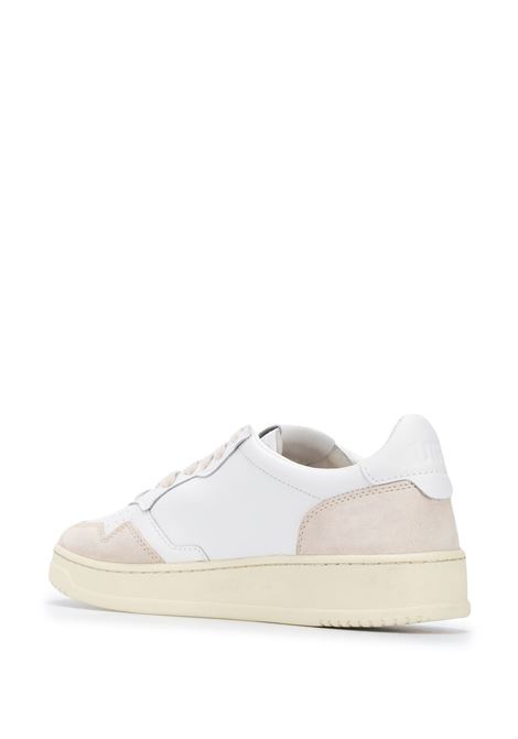 sneakers medalist low aulm ls33  uomo bianche e beige AUTRY | AULMLS33