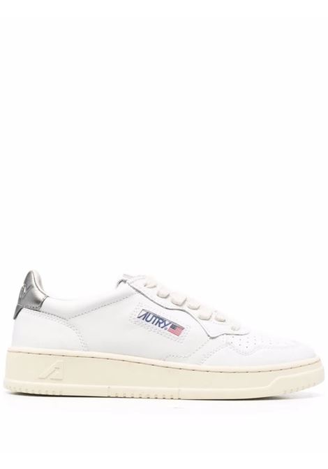 sneakers medalist low aulw ll05 donna bianche e argento AUTRY | AULWLL05