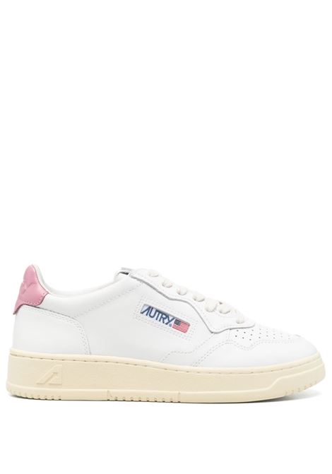 sneakers medalist low aulw ll88 donna bianche e rosa AUTRY | AULWLL88