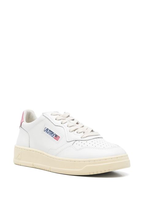 sneakers medalist low aulw ll88 donna bianche e rosa AUTRY | AULWLL88