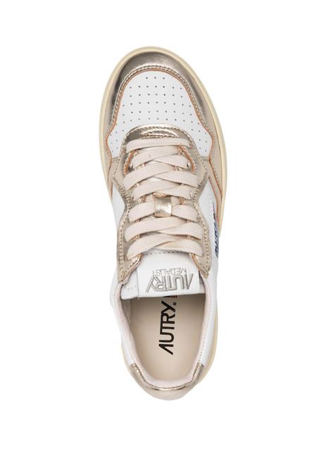 medalist aulw wb16 sneakers woman white and platinum AUTRY | AULWWB16