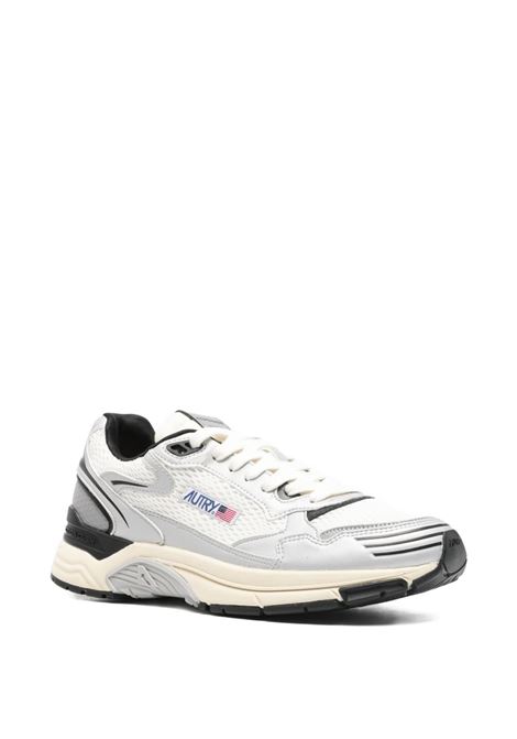 sneakers hyperway hylm mv03 uomo argento e nere AUTRY | HYLMMV03