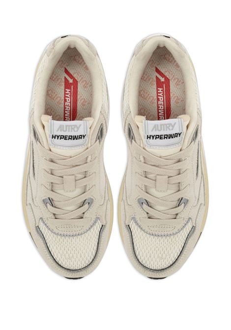 sneakers hyperway hylm um18 uomo bianche e argento AUTRY | HYLMUM18