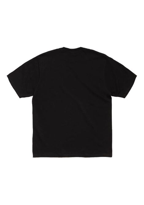 t-shirt long rage tee uomo nera STÜSSY | 19051420001