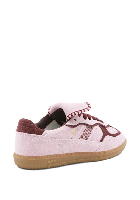 tb.490 club suede pink leather sneakers ALOHAS | S10091704