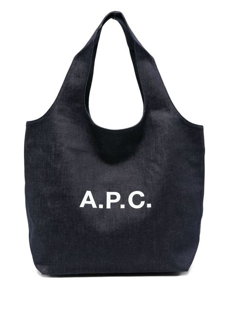 borsa ninon tote donna indigo APC | COHIZ-M61565IAI