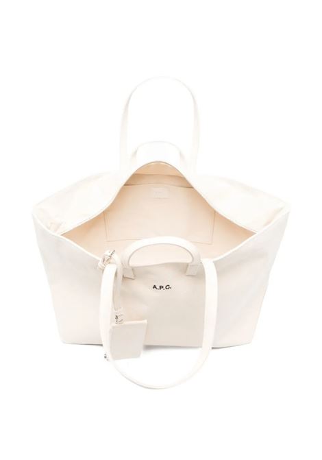borsa le drummer toiler bag donna ecru APC | COHMP-F67046AAD