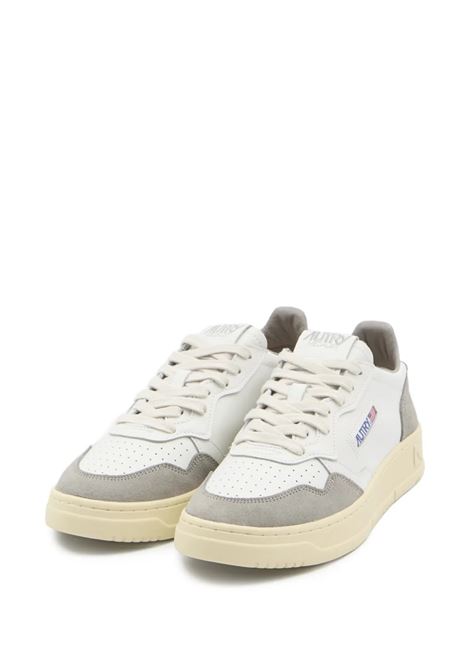 sneakers medalist low aulm ft01 uomo bianche e grigie AUTRY | AULMFT01