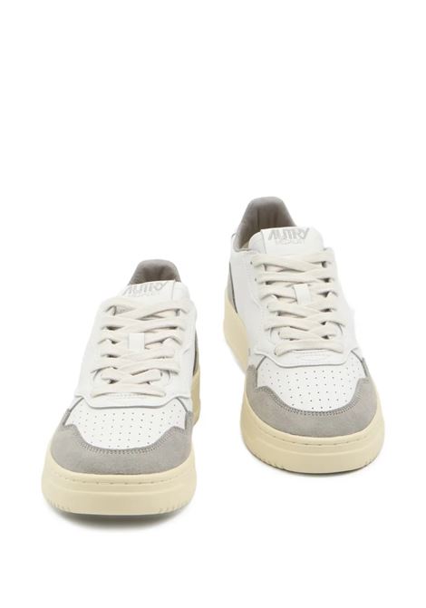 sneakers medalist low aulm ft01 uomo bianche e grigie AUTRY | AULMFT01