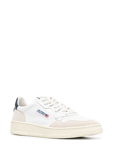sneakers medalist low aulm ls28 uomo bianche, blu e crema AUTRY | AULMLS28