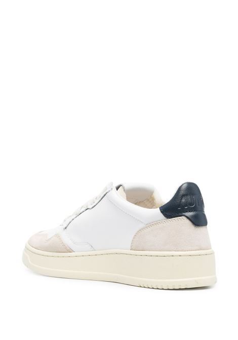 sneakers medalist low aulm ls28 uomo bianche, blu e crema AUTRY | AULMLS28