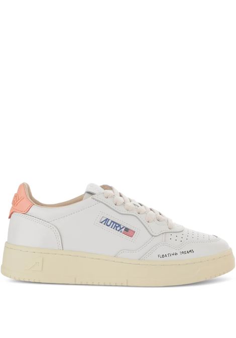 sneakers medalist aulw dl03 uomo bianche e rosa AUTRY | AULWDL03