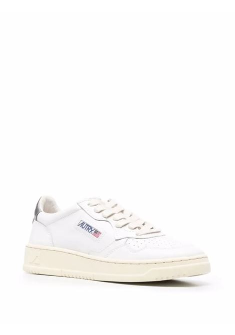 sneakers medalist low aulw ll05 donna bianche e argento AUTRY | AULWLL05