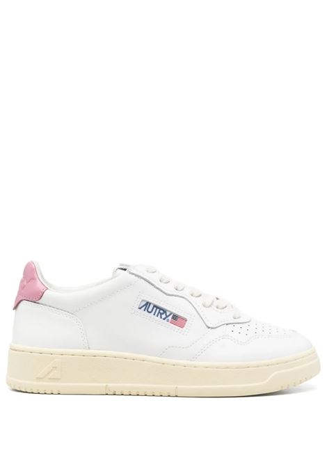 sneakers medalist low aulw ll88 donna bianche e rosa AUTRY | AULWLL88