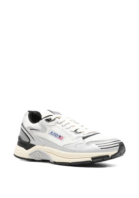 sneakers hyperway hylm mv03 uomo argento e nere AUTRY | HYLMMV03