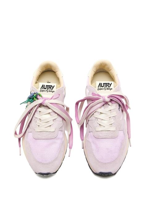 sneakers reelwind super vintage low donna lilla AUTRY | WVLWYS06