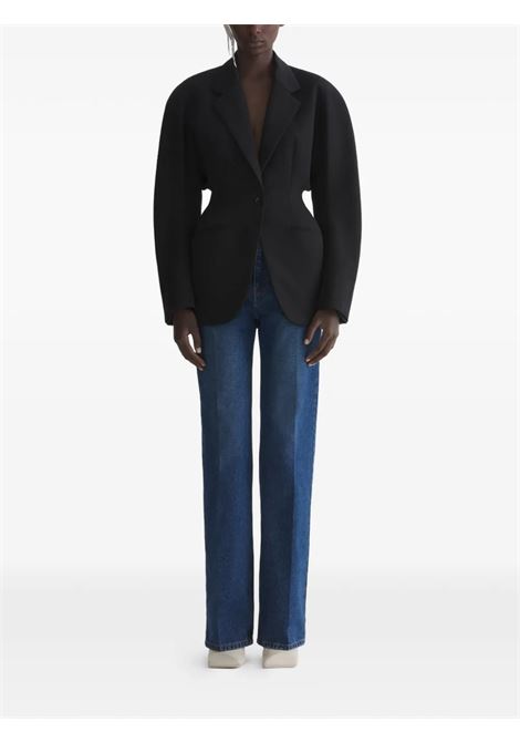 giacca cinched donna nera MUGLER | 26P1VE048010191999