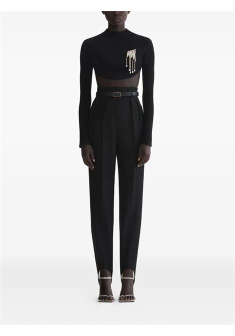 top short knit donna nero MUGLER | 26P2TO085711371999