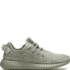Adidas Yeezy Boost 350 Moonrock replica sneakers showcasing a stylish, muted gray colorway with a distinctive knit upper, complemented by a comfortable Boost sole, perfect for sneaker enthusiasts seeking quality and design.