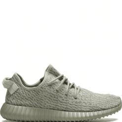 Adidas Yeezy Boost 350 Moonrock high-quality replica sneakers showcasing a gray-toned knit upper, distinctive lacing system, and textured midsole for a premium look.