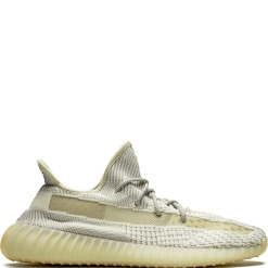 Adidas Yeezy Boost 350 V2 Lundmark Reflective replica sneakers showcasing a sleek design with a reflective mesh upper, complemented by a cushioned Boost sole for enhanced comfort and style.