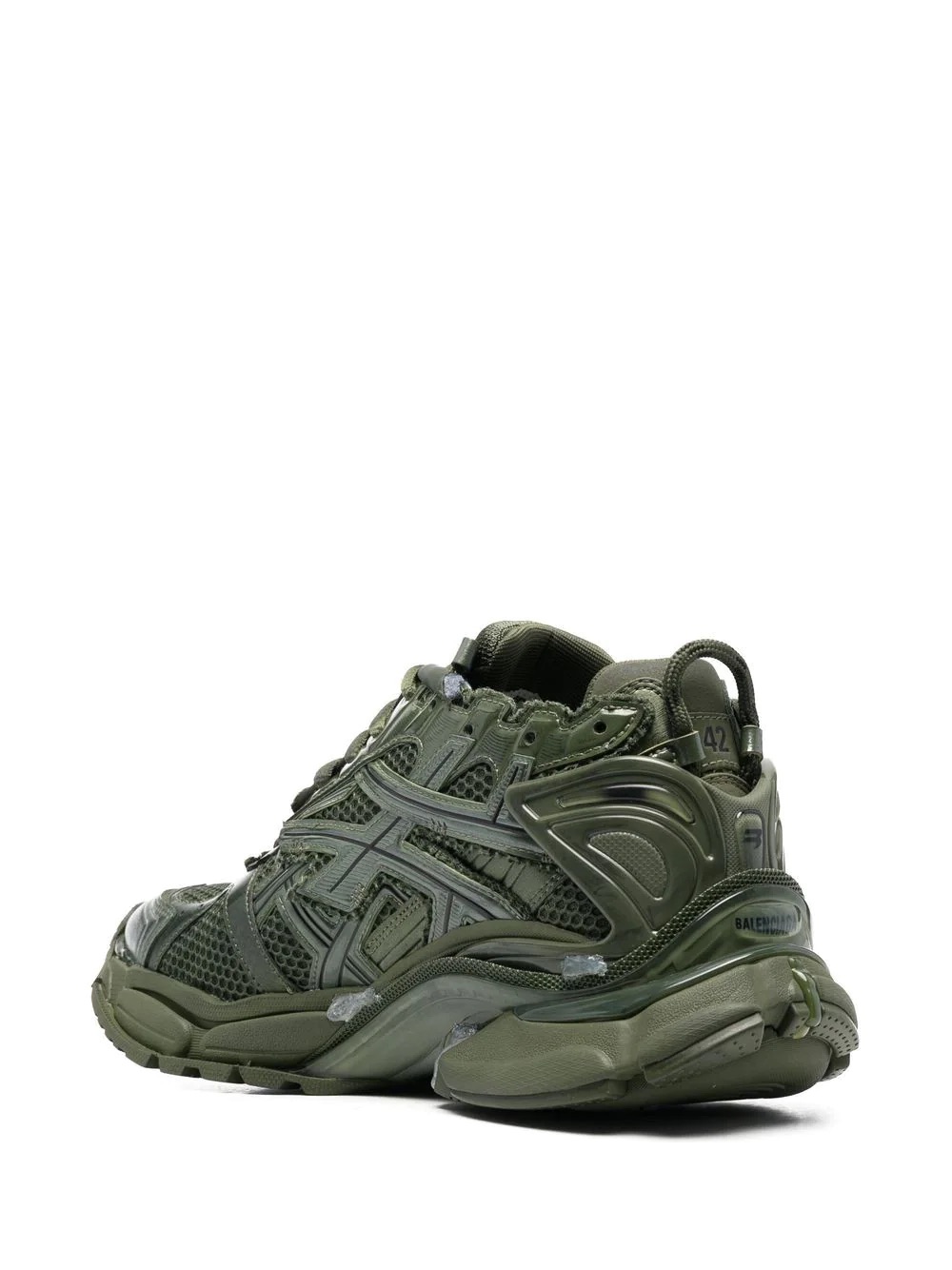 Balenciaga Monocolour Runner Low Top Sneakers - Stylish replica sneakers featuring a sleek, minimalist design, crafted from premium materials for a high-quality look. Perfect for sneaker enthusiasts seeking fashionable shoes with a modern edge.