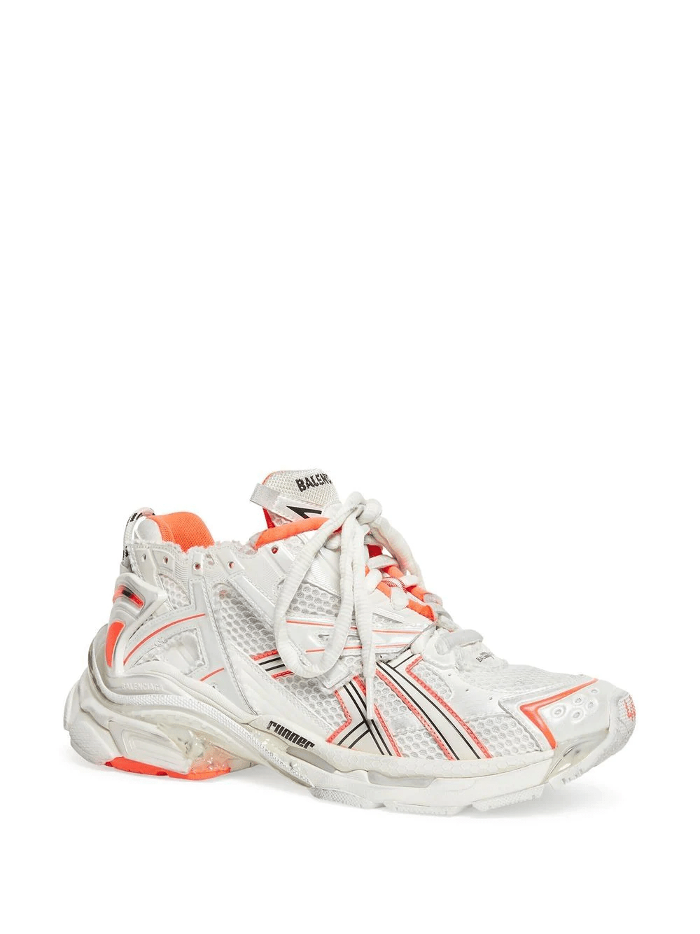 High-quality replica sneakers featuring the Balenciaga Runner Low Top design, showcasing a sleek silhouette, vibrant colorway, and premium materials, perfect for stylish footwear enthusiasts.