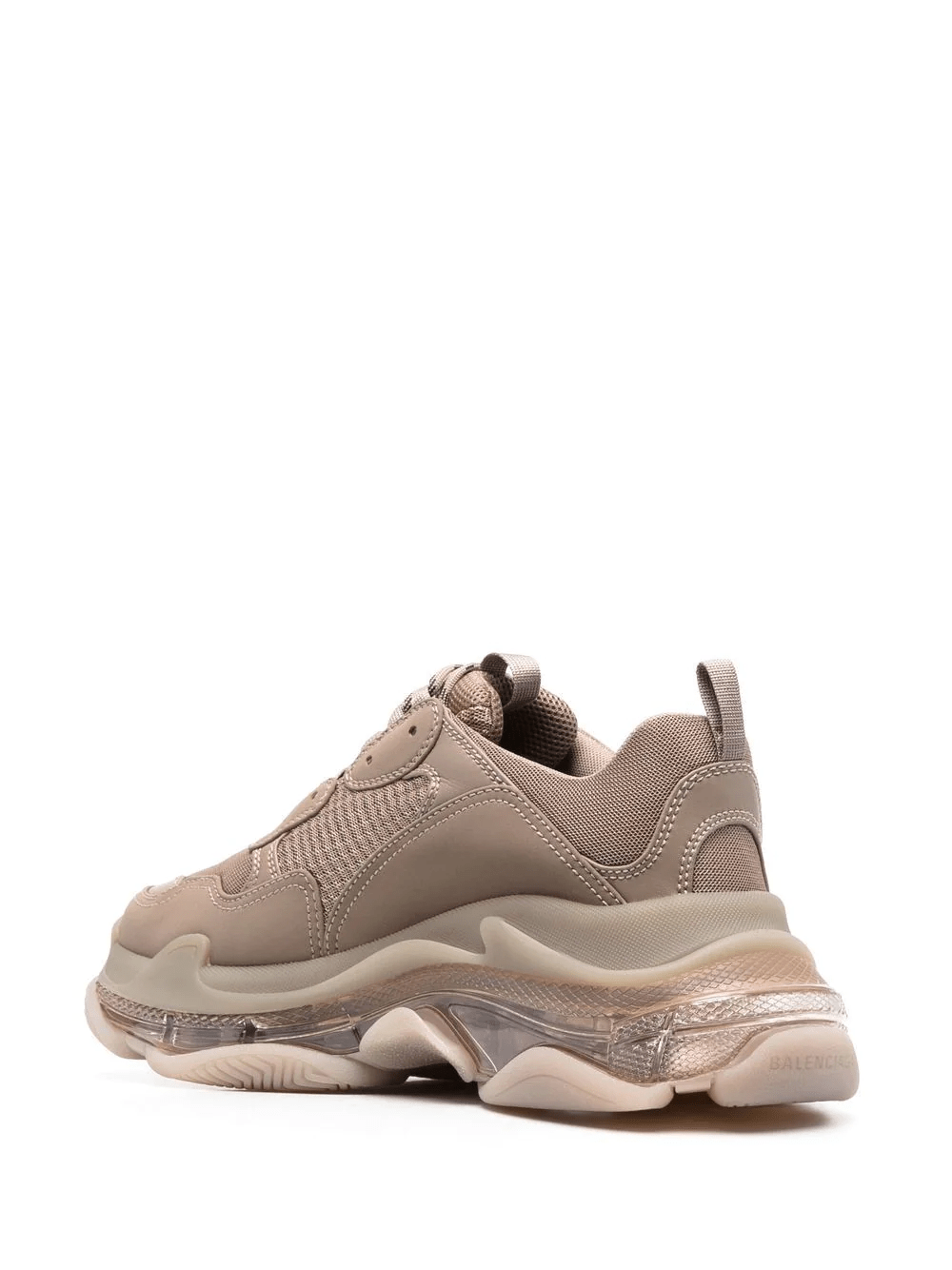 Alt Text: "Balenciaga Triple S Lace Up Sneakers displayed in a stylish arrangement, showcasing the premium quality materials and detailed design of these replica sneakers. Perfect for fashion enthusiasts seeking high-quality shoes that capture the iconic look of the original design."