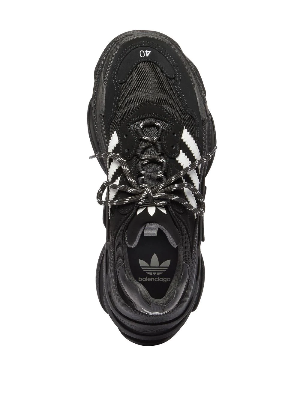 SEO Alt Text: "High-quality replica Balenciaga X Adidas Triple S sneakers featuring a stylish design, cushioned sole, and premium materials, perfect for sneaker enthusiasts looking for fashionable shoes."