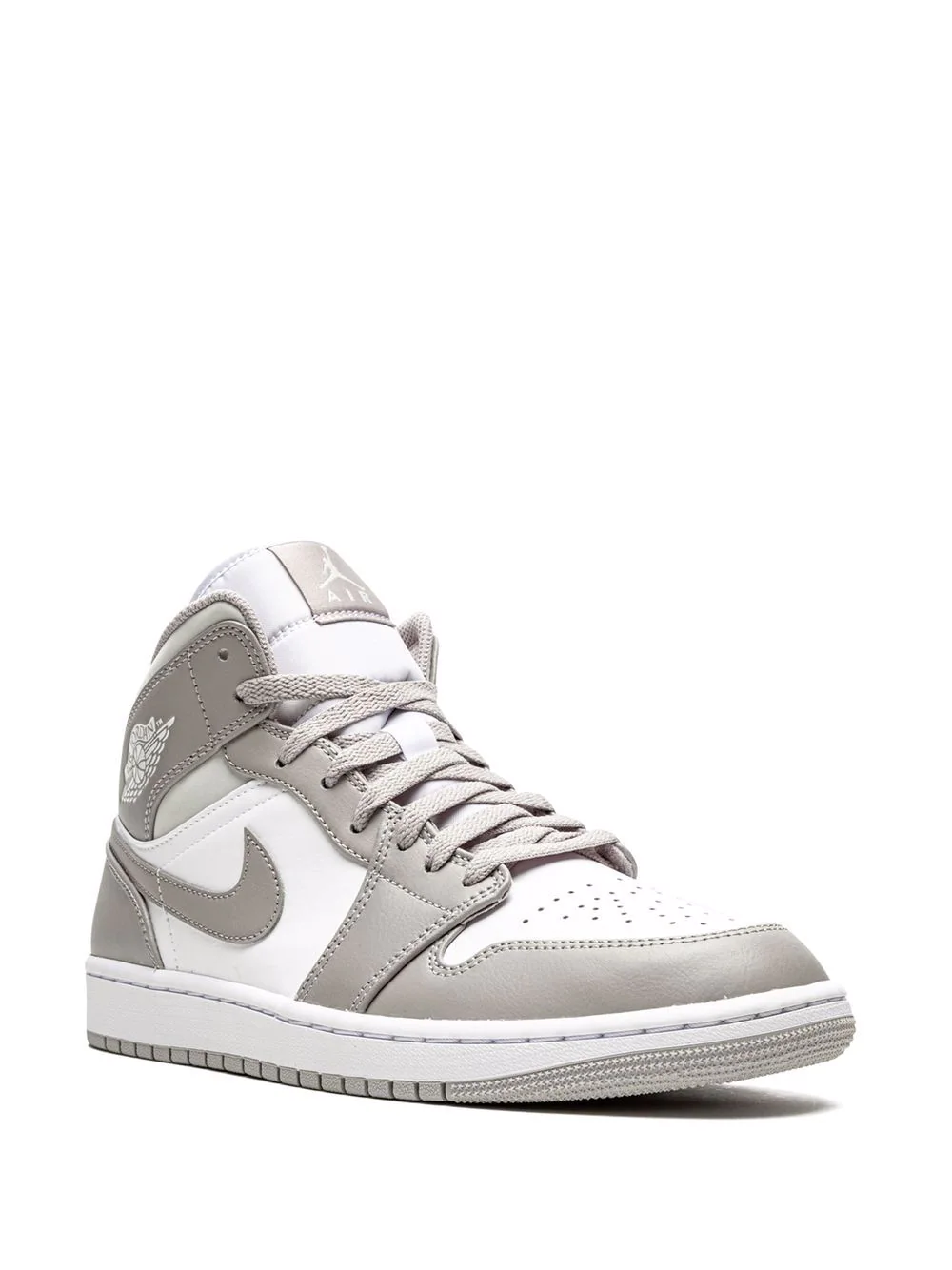 Alt text: "High-quality replica Nike Air Jordan 1 Mid sneakers displayed in a stylish design, showcasing their iconic silhouette and colorway, perfect for sneaker enthusiasts and collectors seeking stylish shoes."