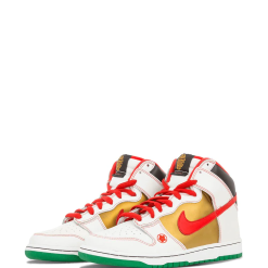 High-quality replica Nike Dunk High Pro SB sneakers in a stylish design, showcasing the iconic silhouette and vibrant colorway, perfect for sneaker enthusiasts and collectors.