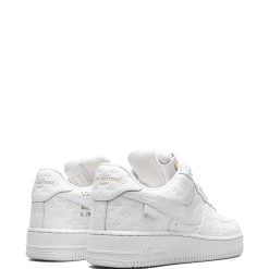 High-quality replica sneakers featuring Nike X Louis Vuitton Air Force 1 Low design, showcasing the iconic silhouette, premium materials, and distinctive branding, perfect for sneaker enthusiasts looking for stylish and affordable shoes.