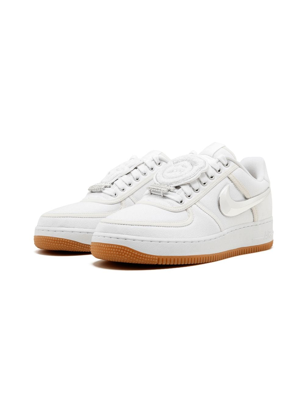 High-quality replica sneakers featuring the Nike X Travis Scott Air Force 1 Low design, showcasing a stylish mix of premium materials and unique colorways, perfect for sneaker enthusiasts.