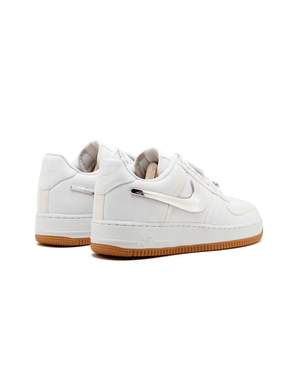 Stylish Nike X Travis Scott Air Force 1 Low Sneakers displayed as high-quality replica sneakers, featuring a unique colorway and detailed sneaker design, perfect for sneaker enthusiasts looking for trendy shoes.