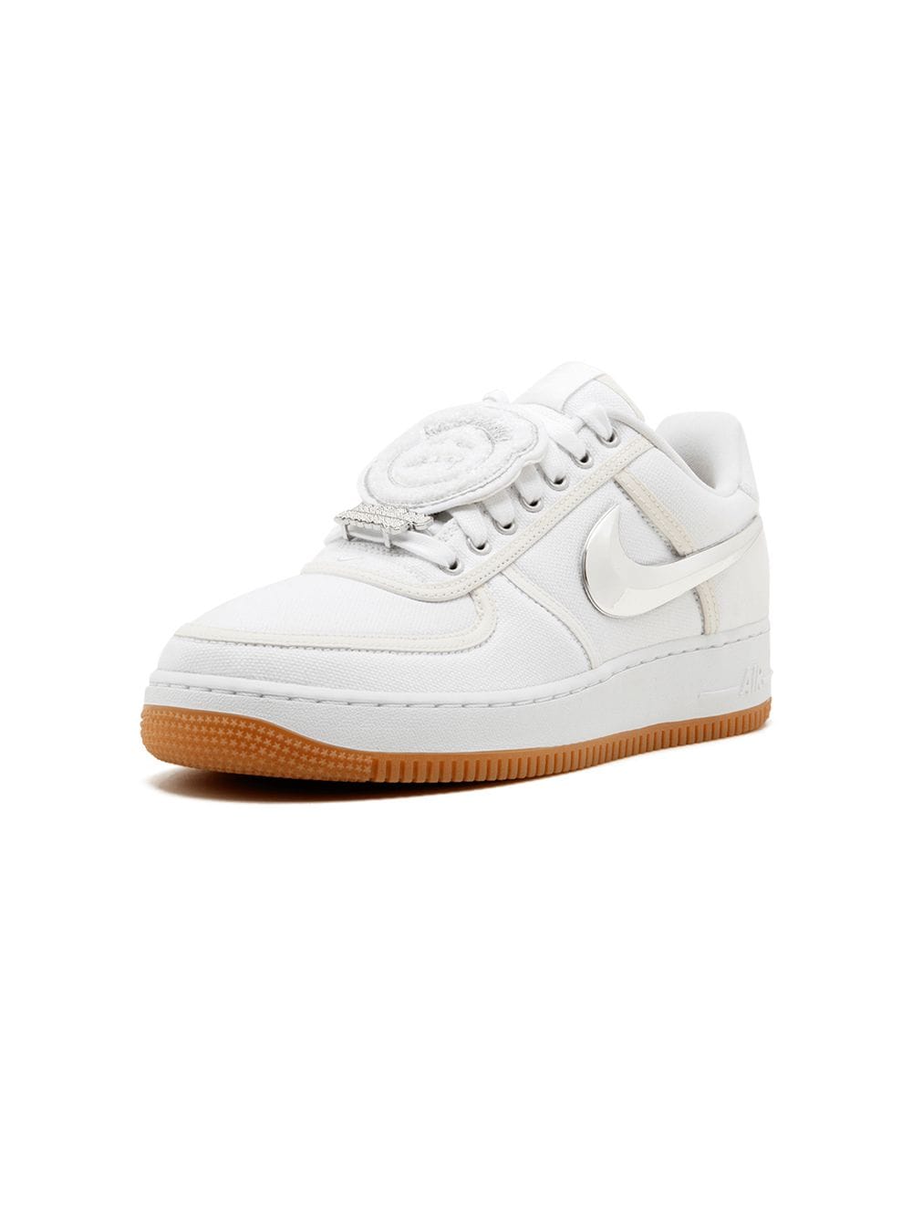 SEO Alt Text: "Nike X Travis Scott Air Force 1 Low replica sneakers showcasing a stylish design with premium materials, featuring unique detailing and a sleek silhouette, perfect for sneaker enthusiasts looking for high-quality shoes."