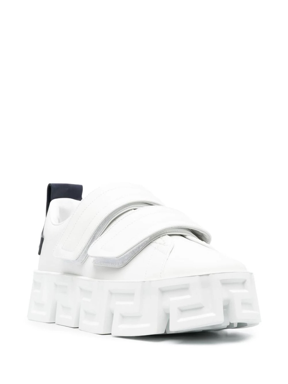 Versace Greca Labyrinth Low Top Sneakers - High-quality replica sneakers showcasing a stylish design with a distinctive Greca pattern, perfect for fashion-forward shoe enthusiasts.