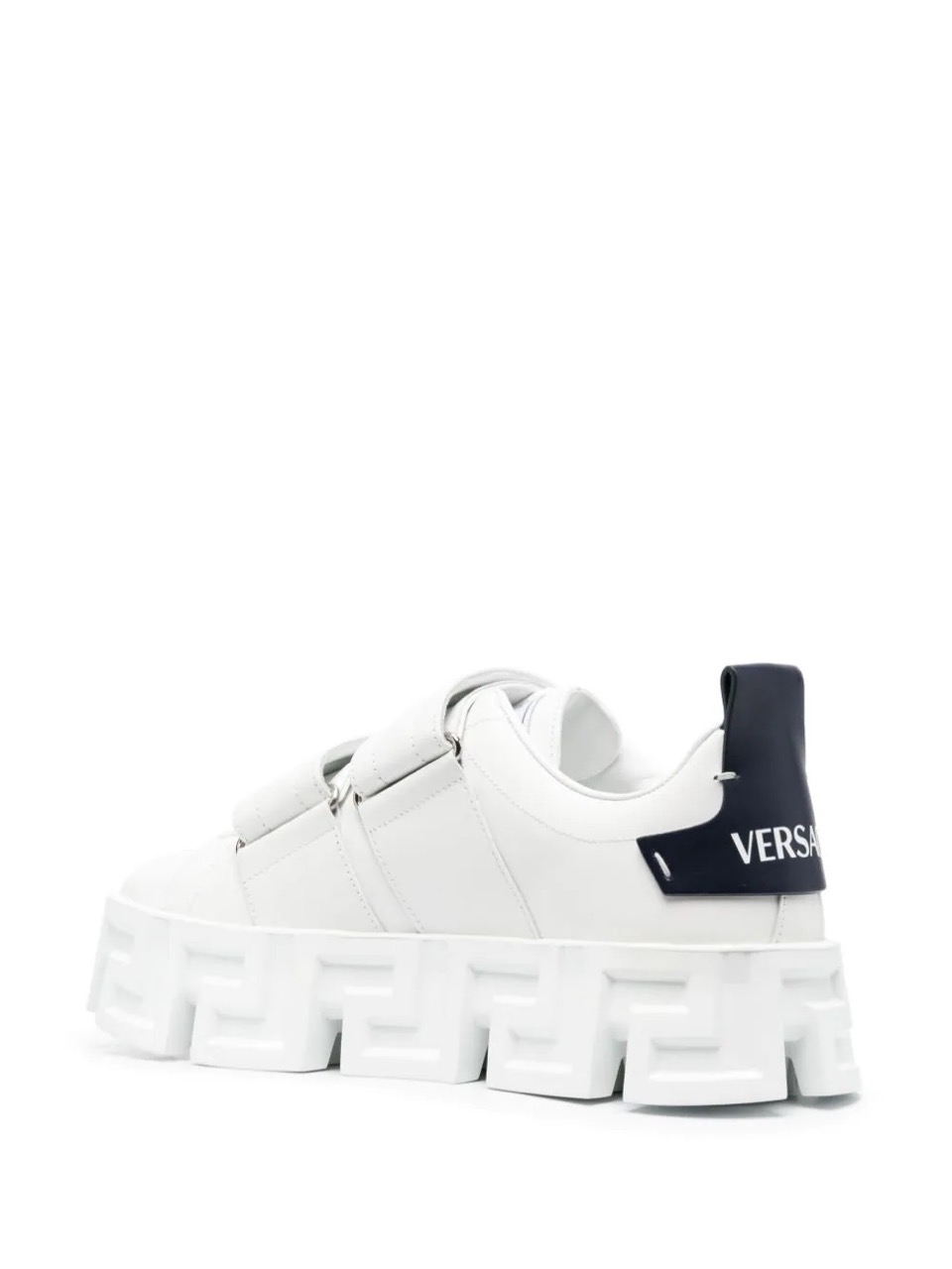 SEO Alt Text: "Versace Greca Labyrinth Low Top Sneakers - Stylish and high-quality replica sneakers featuring a unique labyrinth pattern, perfect for fashion enthusiasts seeking comfortable and trendy shoes."