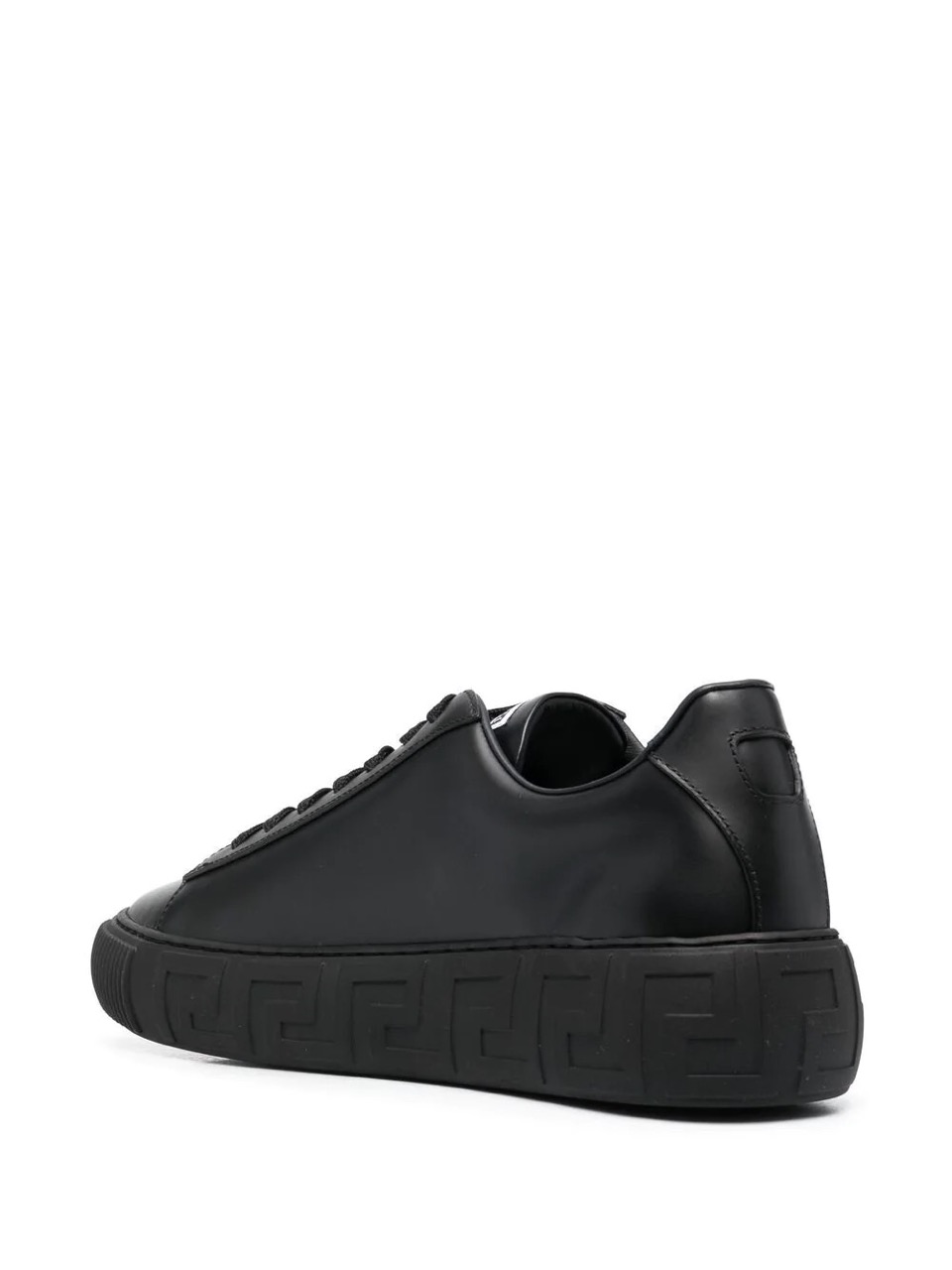 SEO Alt Text: "Versace Greca Sole Logo Sneakers displayed as high-quality replica sneakers, featuring a sleek design with the iconic Greca logo and stylish detailing, perfect for fashion-forward footwear enthusiasts."