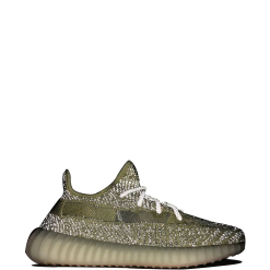 Adidas Yeezy Boost 350 V2 Antlia Reflective replica sneakers showcasing a sleek, light grey upper with reflective accents, perfect for sneaker enthusiasts looking for stylish shoes.